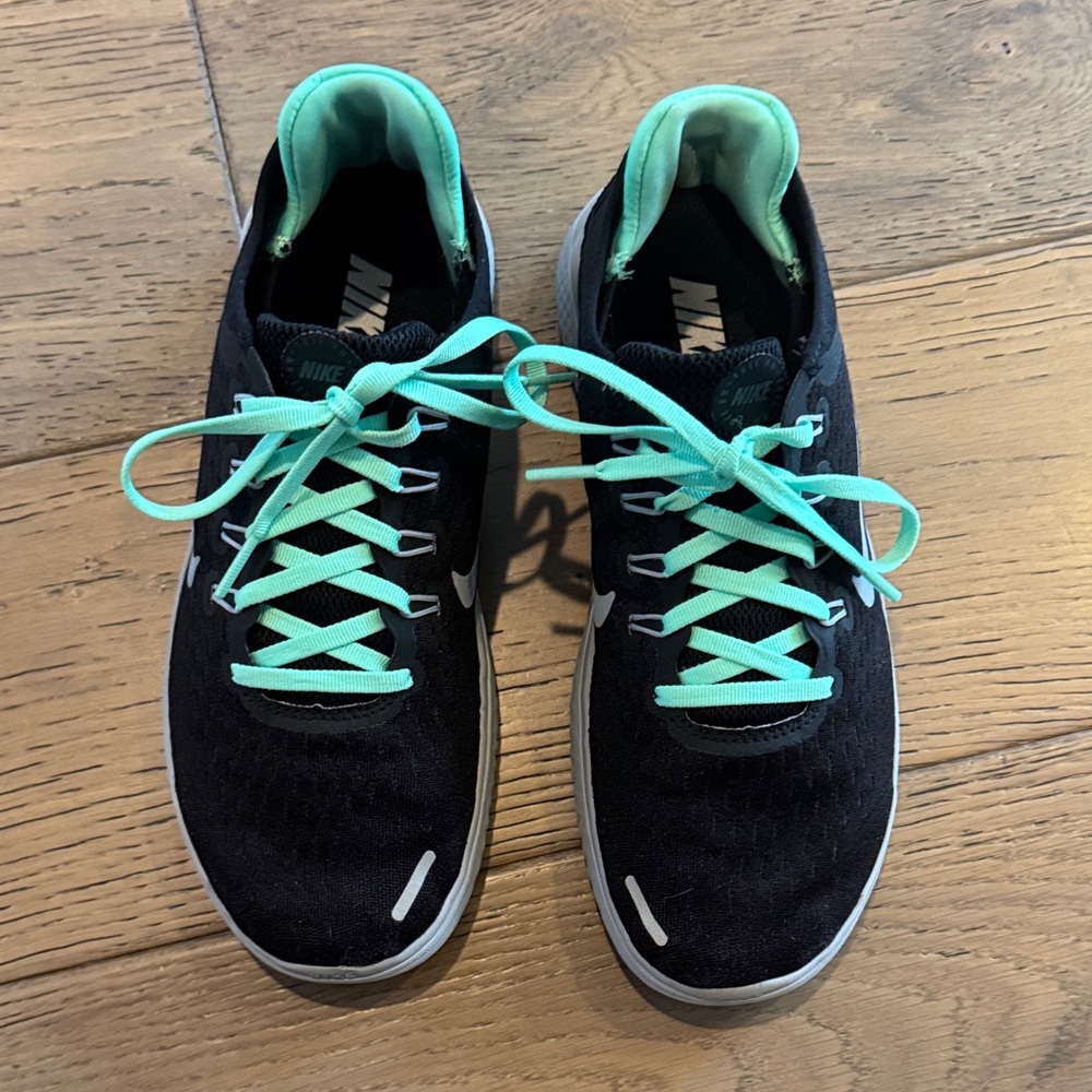 Nike Free Women's Black Teal Custom NikeiD